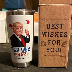 Best Wife Ever Tumbler with Cartoon Design